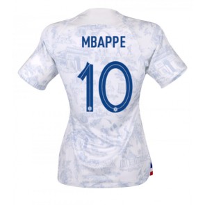 Lacne Ženy Futbalové dres Francúzsko Kylian Mbappe #10 MS 2022 Krátky Rukáv - Preč